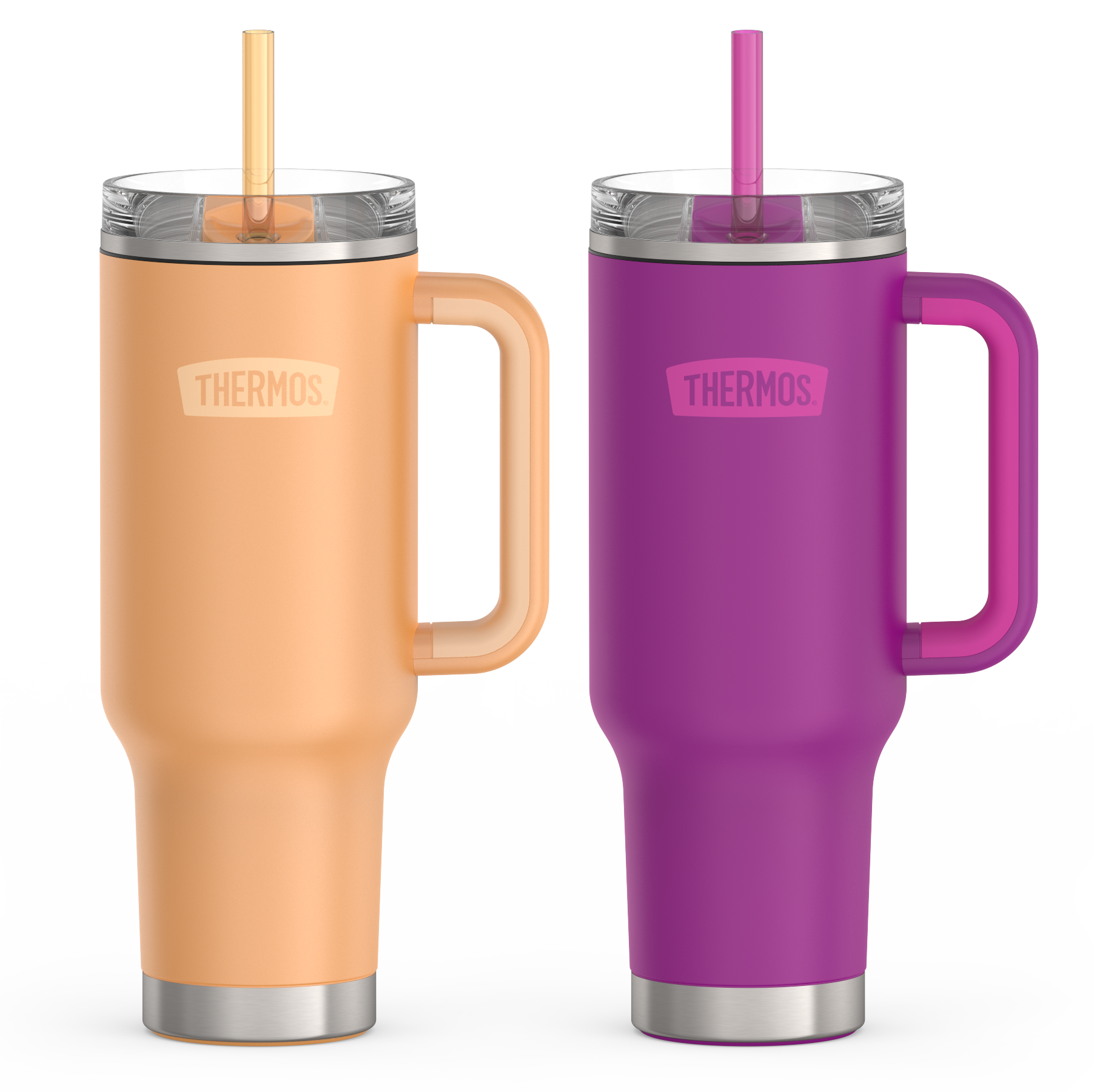 40oz Cup Holder Mug Bundle - Melon & Plum